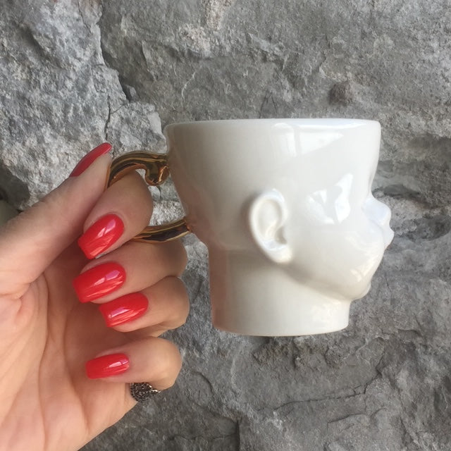 "OH Baby!" espresso golden, set of 2