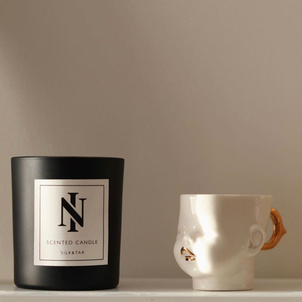 "OH Baby!" espresso golden, set of 2