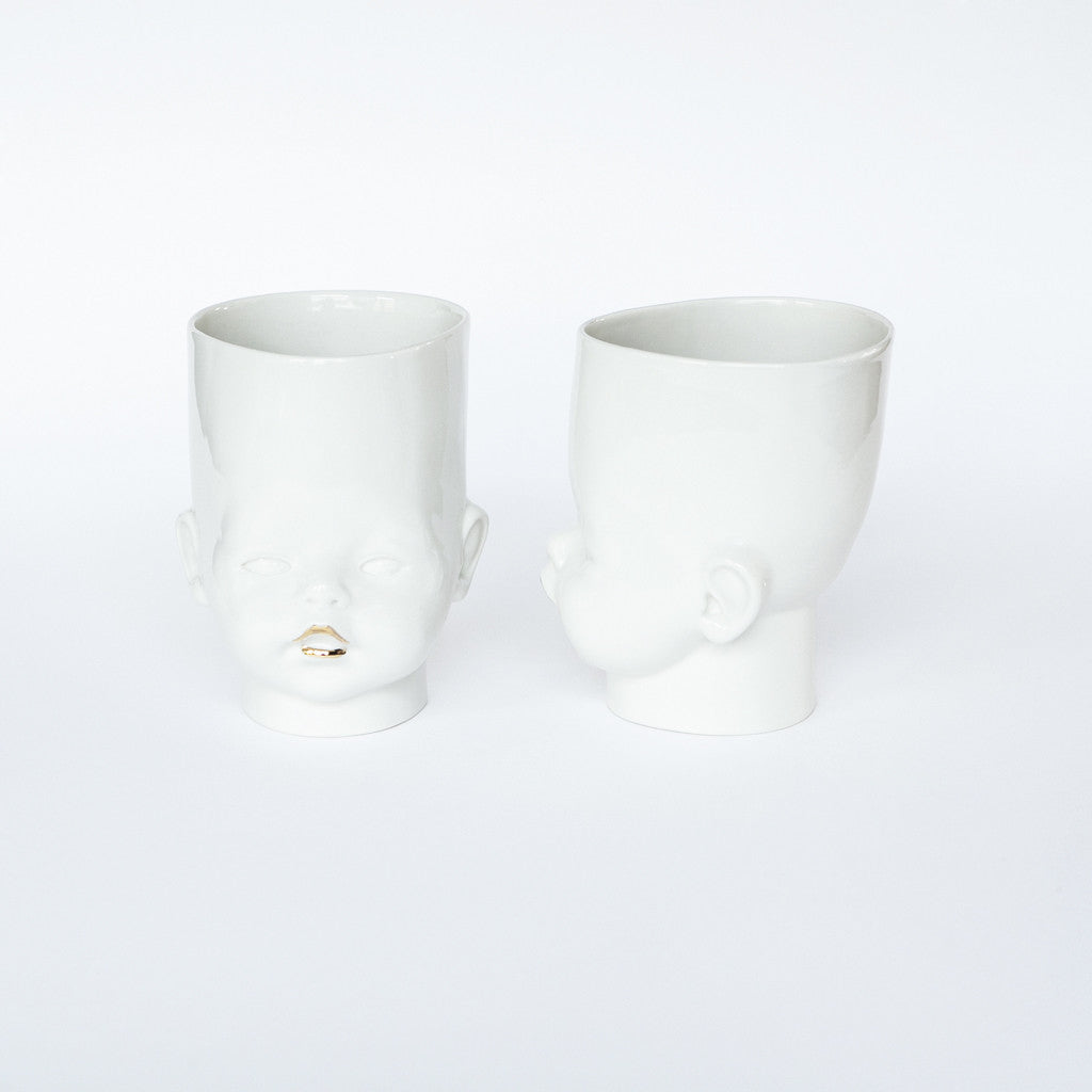 "OH Baby!" vase/cup platinum