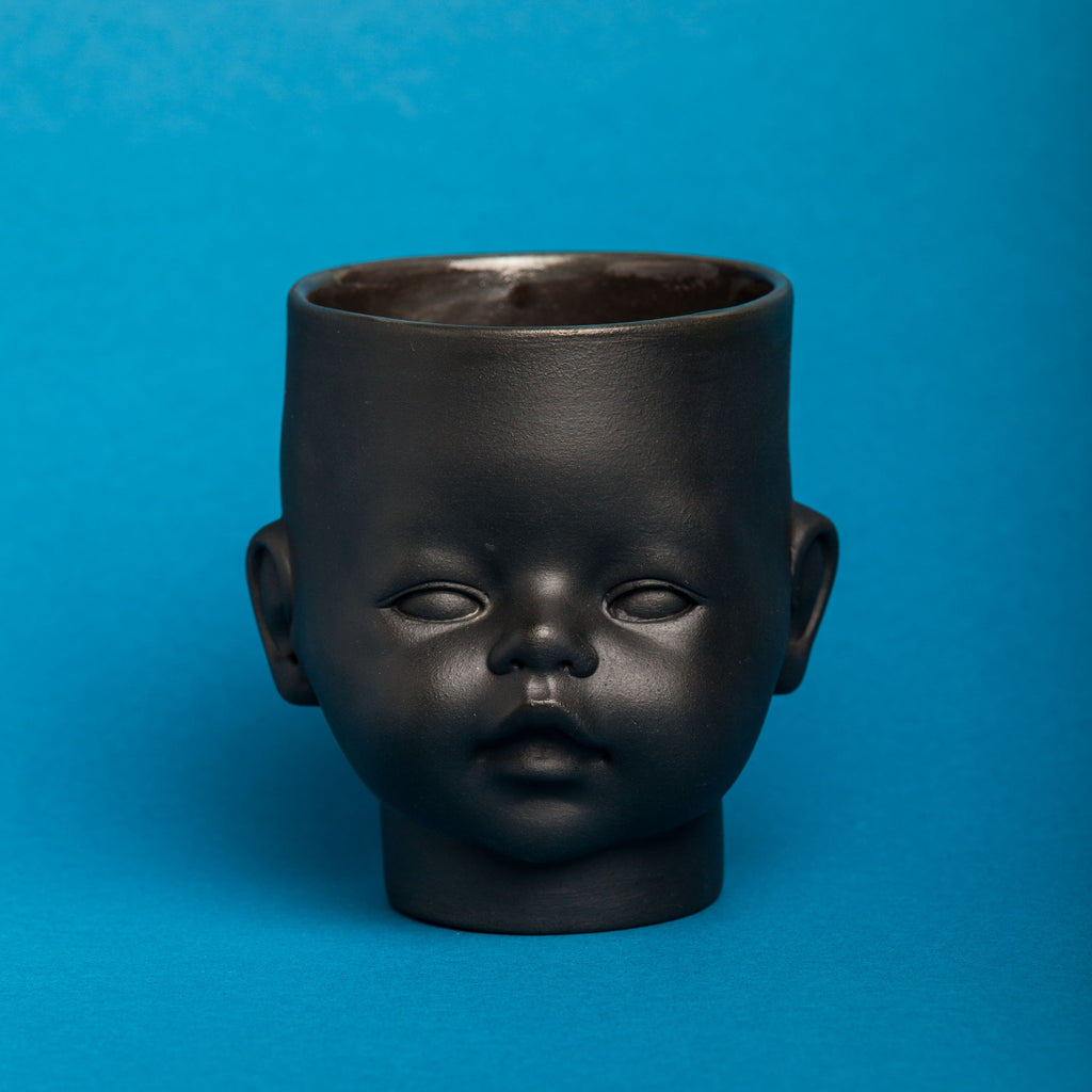 "OH Baby!" CANDLE black with gold