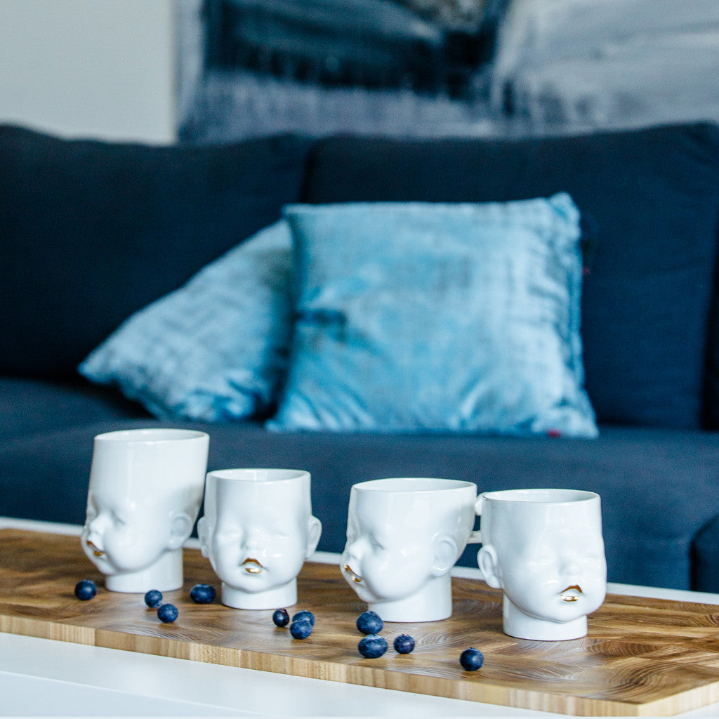 "OH Baby!" vase/cup Harlequin